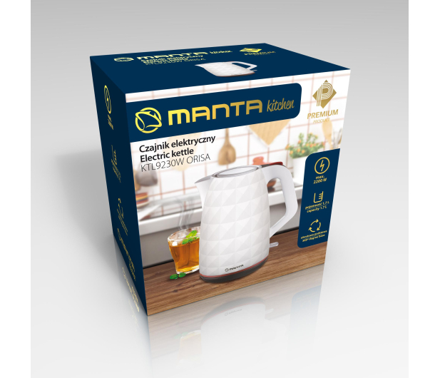 Manta KTL9230W BIAŁY - 1386587 - zdjęcie 4